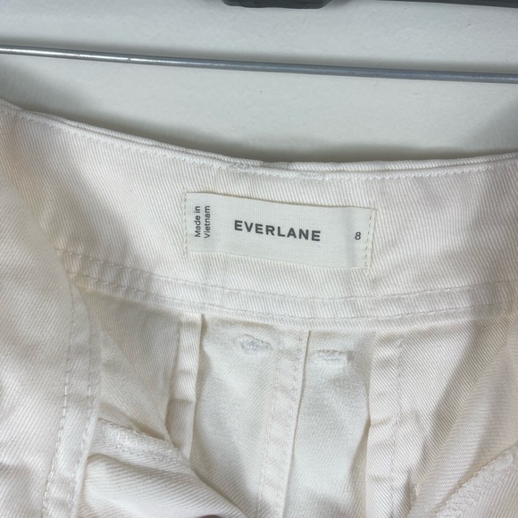 Everlane Way-High Twill Shorts size 8 - Picture 5 of 8
